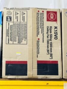 KDK K15VO 60 Ceiling Fan White 3 Blade Regulator Box Sumon Electrical Shabab Al Sharif Subang Jaya USJ 14 Selangor