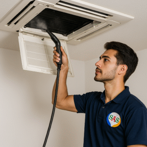 3.0HP Split & Cassette Air Conditioner Cleaning & Service (Indoor + Outdoor)