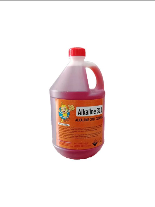 Alkaline Coil Cleaner AK 311 – 4 Liter (Orange) Heavy Duty AC Coil Cleaner