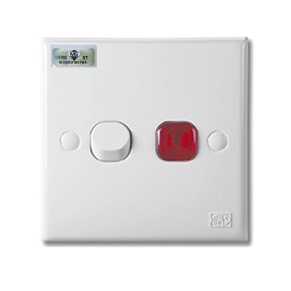 LWD F3 20A 1 Gang DP Water Heater Switch (SIRIM Approved)