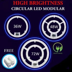 STAR 36W LED Circular Modular Light – 6500K Daylight | Energy Saving | High Brightness