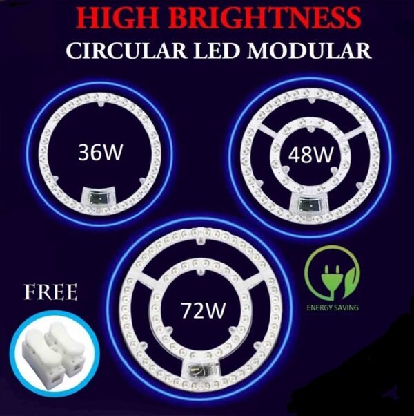STAR 36W LED Circular Modular Light – 6500K Daylight | Energy Saving | High Brightness