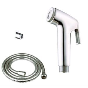Yessy ABS Chrome Hand Bidet Set YS-369 (With Hose & Holder)