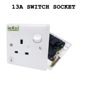 DESIGNER 8019 13A Switch Socket (SIRIM Certified)