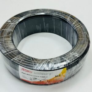 ITOKU 1.5MM PVC Insulated Cable Black SIRIM Approved Electrical Wire Hardware Shop Near Me Subang Jaya Wayar Elektrik