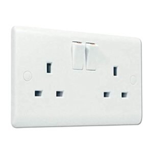 MARS 8029 13A Double Switch Socket (SIRIM Certified)