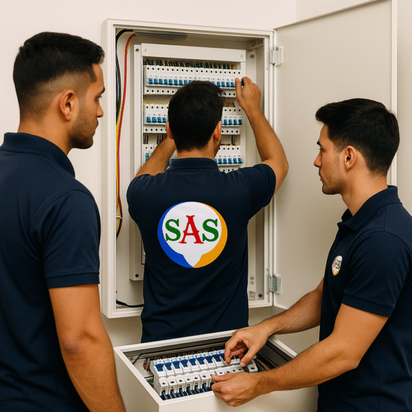 Commercial DB Box Installation – SAS Professional Team