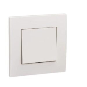 Schneider Vivace 1-Gang 1-Way Switch KB31/1 WE – 10AX | White Elegant Finish