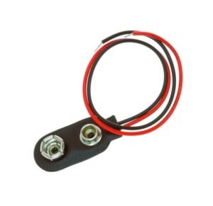 9V Battery Snap Connector with Wire Leads