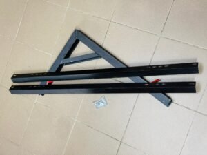 Bracket Outdoor 3.0HP Black Extra Heavy Duty Aircond Condenser Support Malaysia Braket Aircond