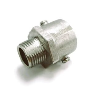 3/4" GI Flexible Adaptor with Lock Nut – Galvanized Iron Connector