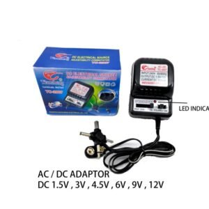 MW AC/DC 500mA Multi Adaptor – Universal Adjustable Power Supply