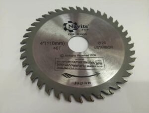 NATIVE TCT Circular Saw Blade 4" x 40T Teeth for Wood | Precision Cutting Blade