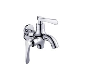YESSY Two Way Tap Y77 | Chrome Brass Bathroom Faucet