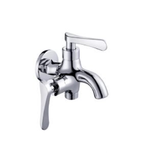 YESSY Two Way Tap Y77 | Chrome Brass Bathroom Faucet