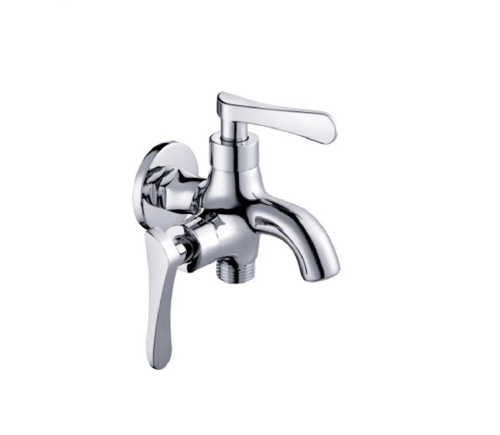 YESSY Two Way Tap Y77 | Chrome Brass Bathroom Faucet
