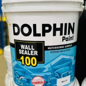 DOLPHIN 100 Wall Sealer (18L) – Interior & Exterior Acrylic Wall Primer | 24 Hours Hardware Shop Subang Jaya
