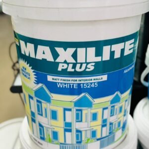 MAXILITE PLUS 15245 White (18L) – Interior Wall Matt Finish Paint | 24 Hours Hardware Shop Subang Jaya