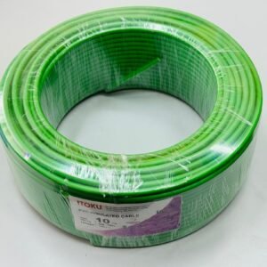 ITOKU 10mm PVC Cable Green SIRIM Approved Pure Copper High Capacity Main Grounding Electrical Wire Supply Store Subang Jaya USJ 14 Wayar Elektrik