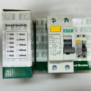 EPS 2 Pole 40A 30mA Standard Sensitivity ELCB RCCB for General Home Safety IEC 61008-1 Compliant Sumon Electrical Subang Jaya USJ 14 Selangor