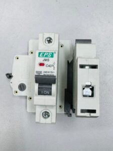 EPS MCB 40A 1 Pole Miniature Circuit Breaker SIRIM Approved Electrical Supply Store Subang Jaya USJ 14 2.5hp Aircond Protector