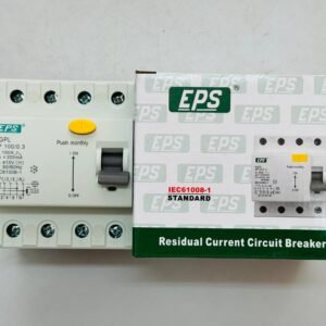 EPS 4 Pole 100A 300mA Main Incoming Fire Protection ELCB RCCB for 3-Phase System Safety IEC 61008-1 Compliant Sumon Electrical Subang Jaya USJ 14 Selangor