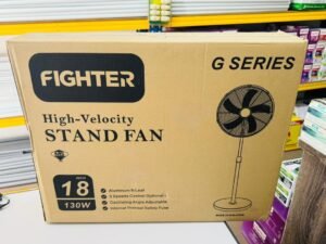 Fighter G Series 18 Stand Fan High Velocity 130W 5 Blade Aluminum Commercial Box Sumon Electrical Shabab Al Sharif Subang Jaya USJ 14 Selangor