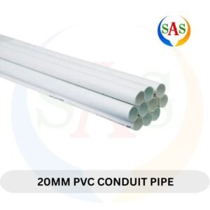 20mm PVC Conduit Pipe White Heavy Duty Electrical Cable Wire Protection Casing Bundle Sumon Electrical Shabab Al Sharif Subang Jaya USJ 14 Selangor