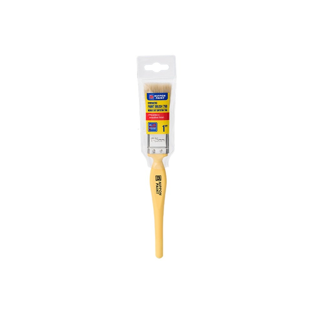 1 Inch Nippon Paint Synthetic Paint Brush 750 Berus Cat Sintetik Sumon Electrical Subang Jaya