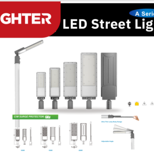 FIGHTER A Series 100W LED Street Lantern Light 6500K Daylight SIRIM Approved Sumon Electrical Subang Jaya