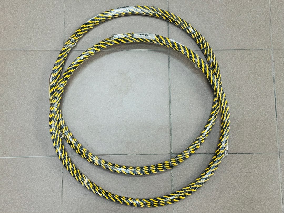 PEAK 15 Meter Wire Puller Twister Fish Tape Black Yellow Electrician Tool Sumon Electrical Subang Jaya