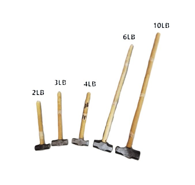 10LBS THH Heavy Duty Sledge Hammer with Natural Rotan Rattan Handle Sumon Electrical Subang Jaya