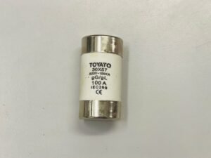 TOYATO 100A Cylindrical Cut Out HRC Fuse Cartridge 30x57mm 500V 100kA Sumon Electrical Subang Jaya