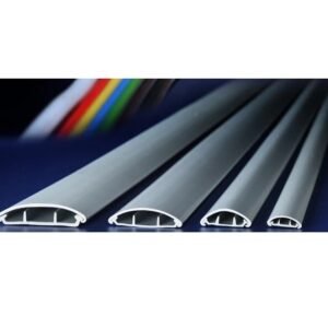 PVC Half Moon Floor Cable Casing Trunking 30x8mm Grey Anti Trip Sumon Electrical Subang Jaya