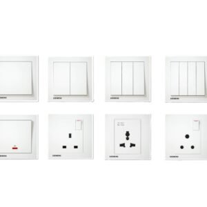 SIEMENS DELTA relfa 10A 2 Gang 1 Way Switch 5TA1321-3PC01 SIRIM Approved Sumon Electrical Subang Jaya